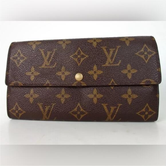 Authentic LOUIS VUITTON Pochette Portemonne Cartes Wallet - Picture 1 of 9